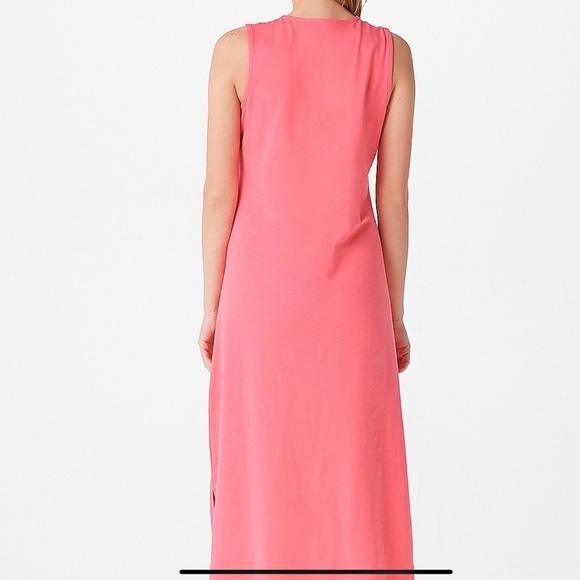 Denim & Co Essentials Textured Knit Midi Tank Dress  14205 - Picture 2 of 2